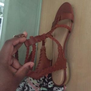 Brown sandals